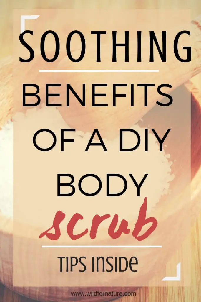 homemade body scrub