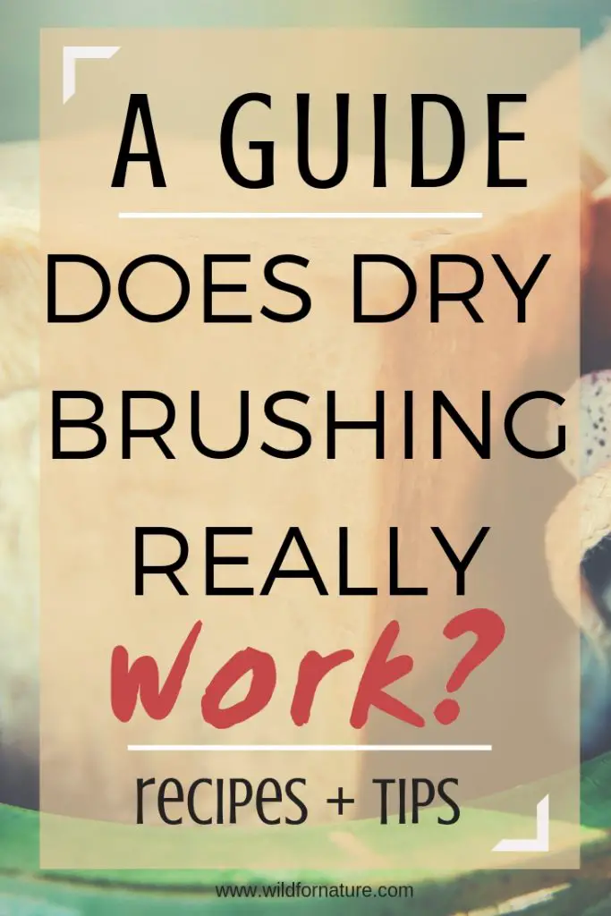 does dry brushing work