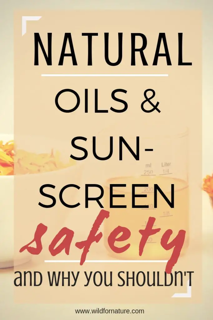 sunscreen oils