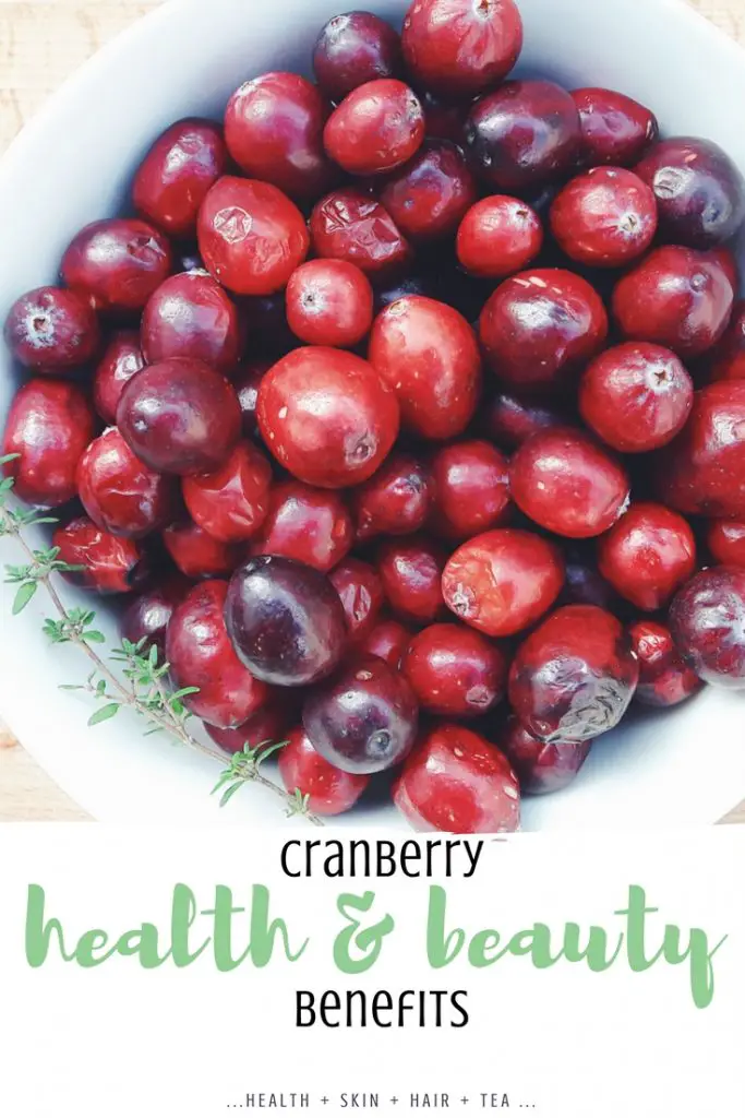 cranberry health benefits and uses for skin and hair