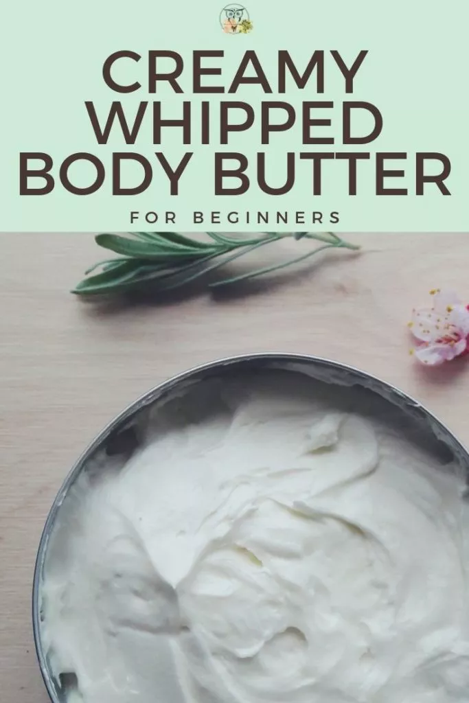 diy whipped body butter