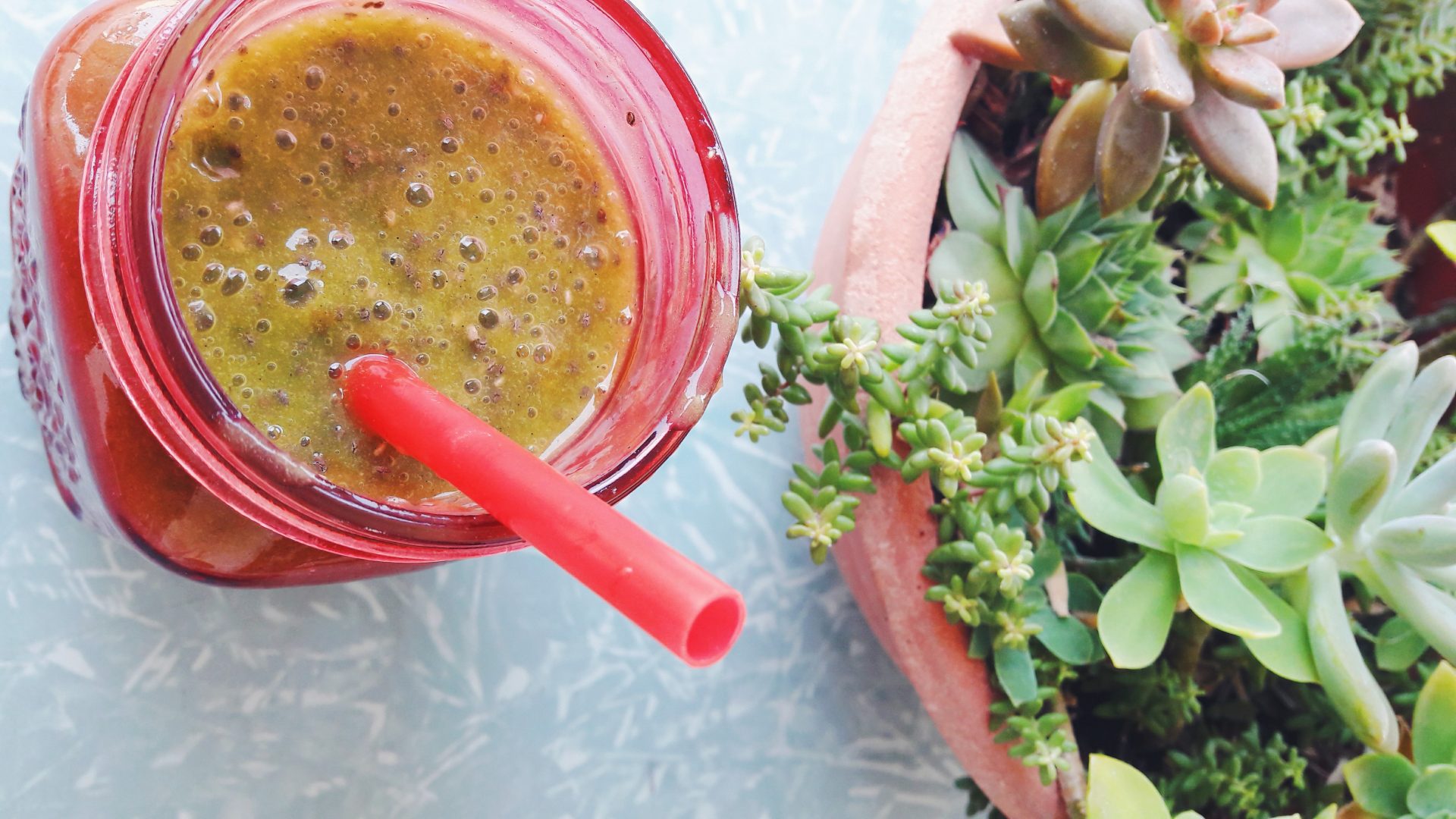 spirulina detox smoothie