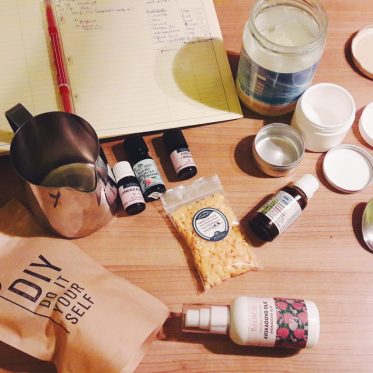 vegan DIY cosmetics