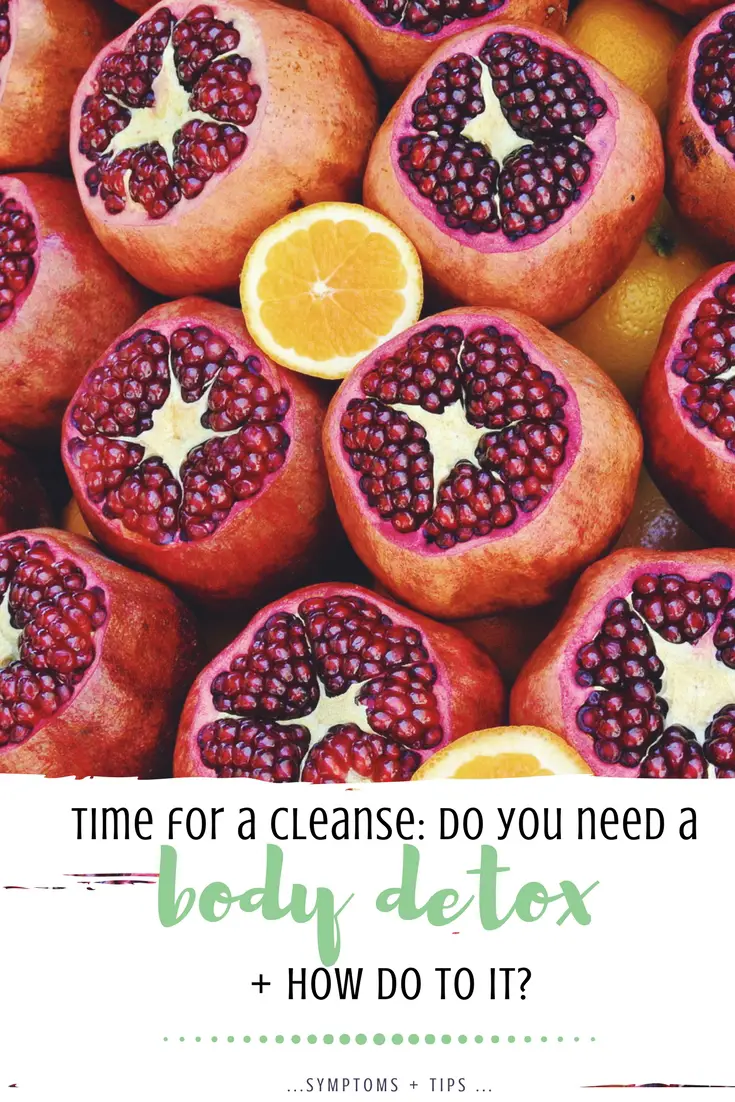 body detox symptoms and how to detox