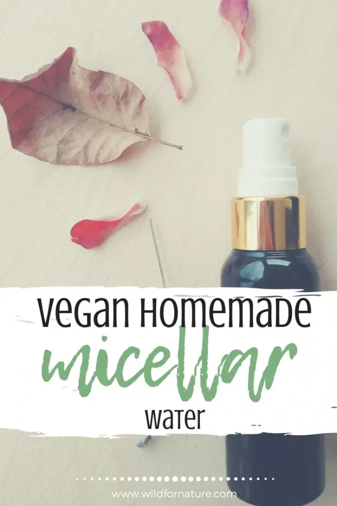 natural homemade micellar water