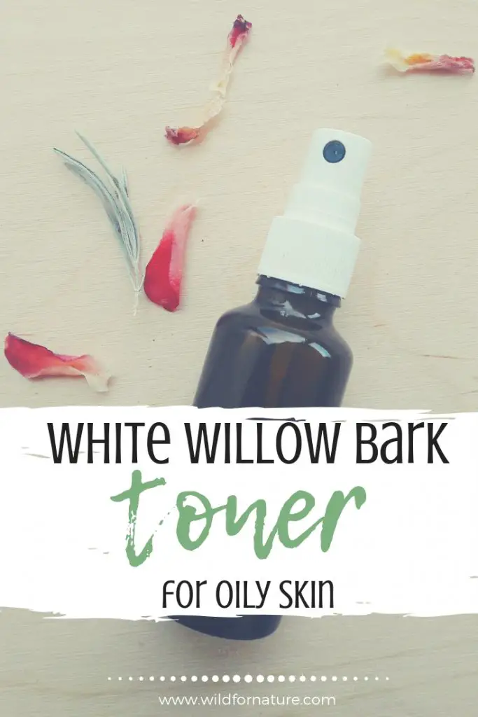 diy willow bark anti-acne toner