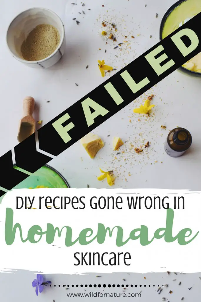 failed DIY recipes gone wrong