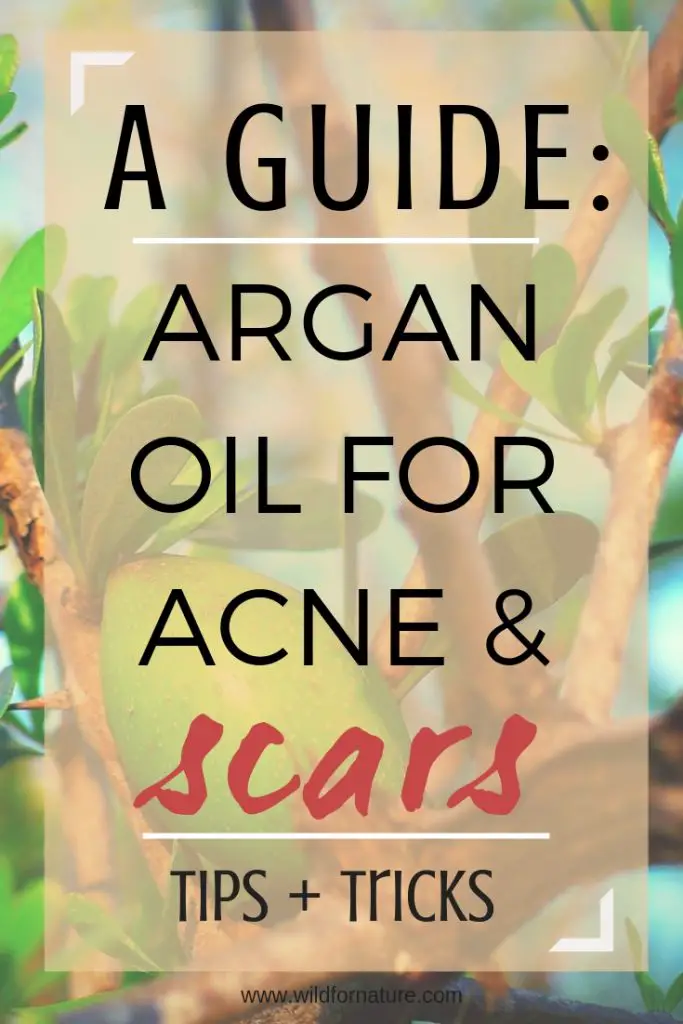 argan oil for acne
