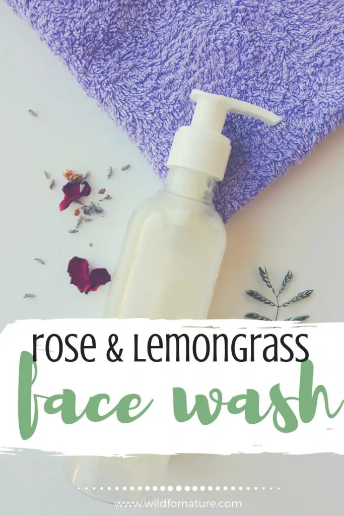 lemongrass homemade daily face wash