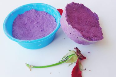 homemade rose clay cleansing bar