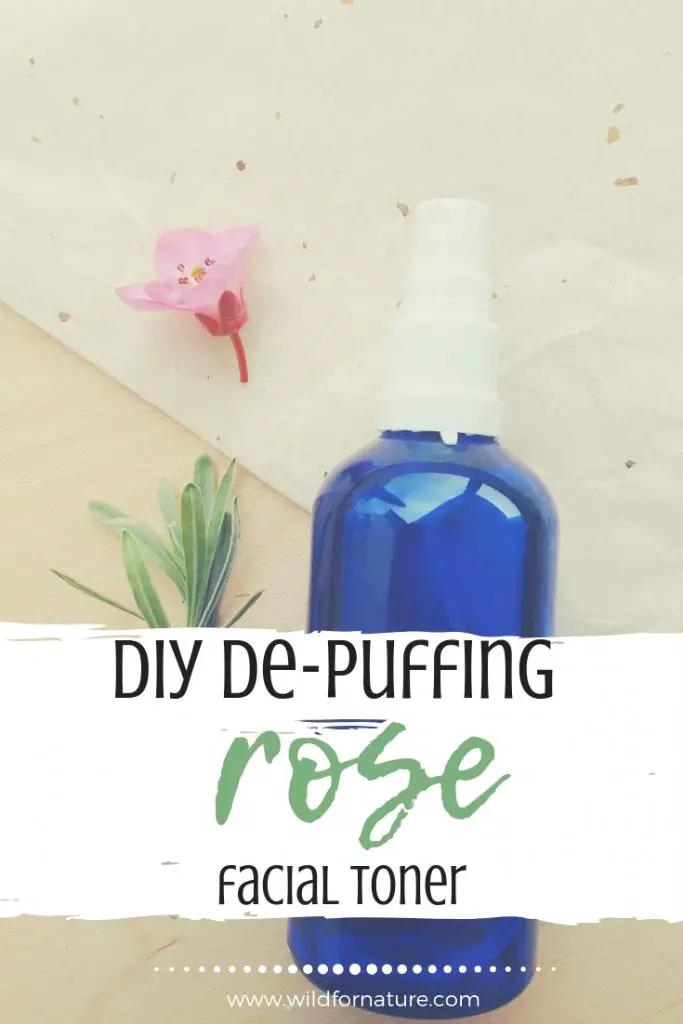 DIY Rose facial toner