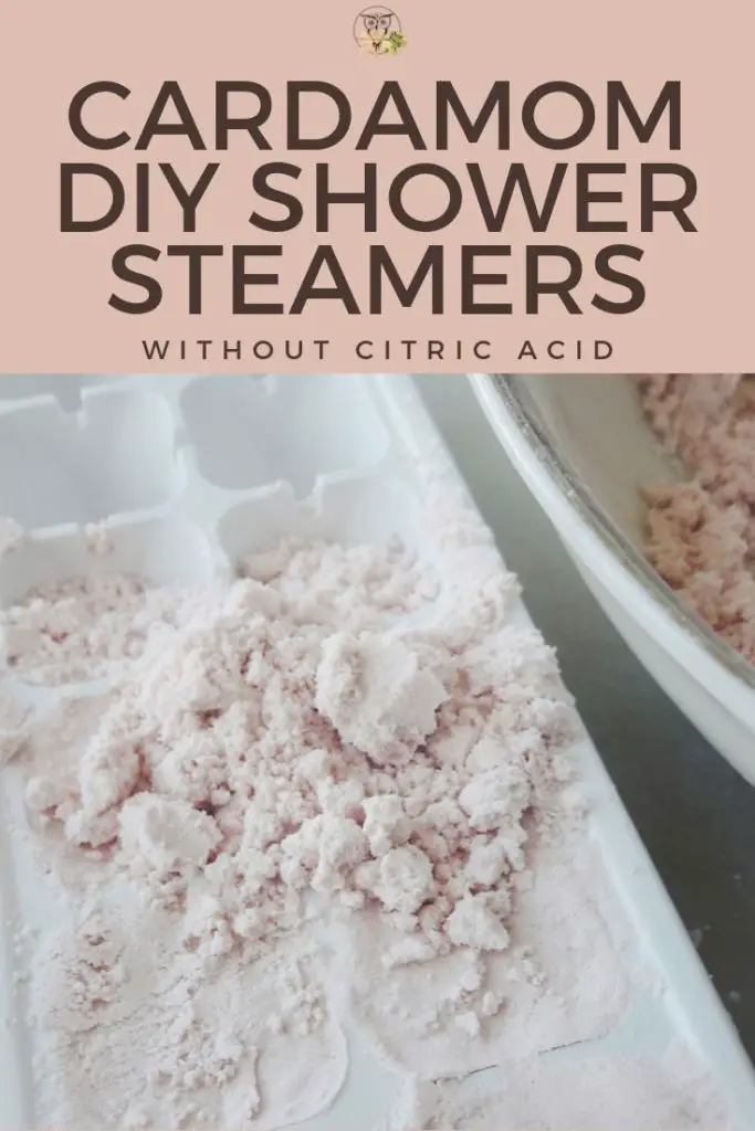 diy shower steamers without citric acid