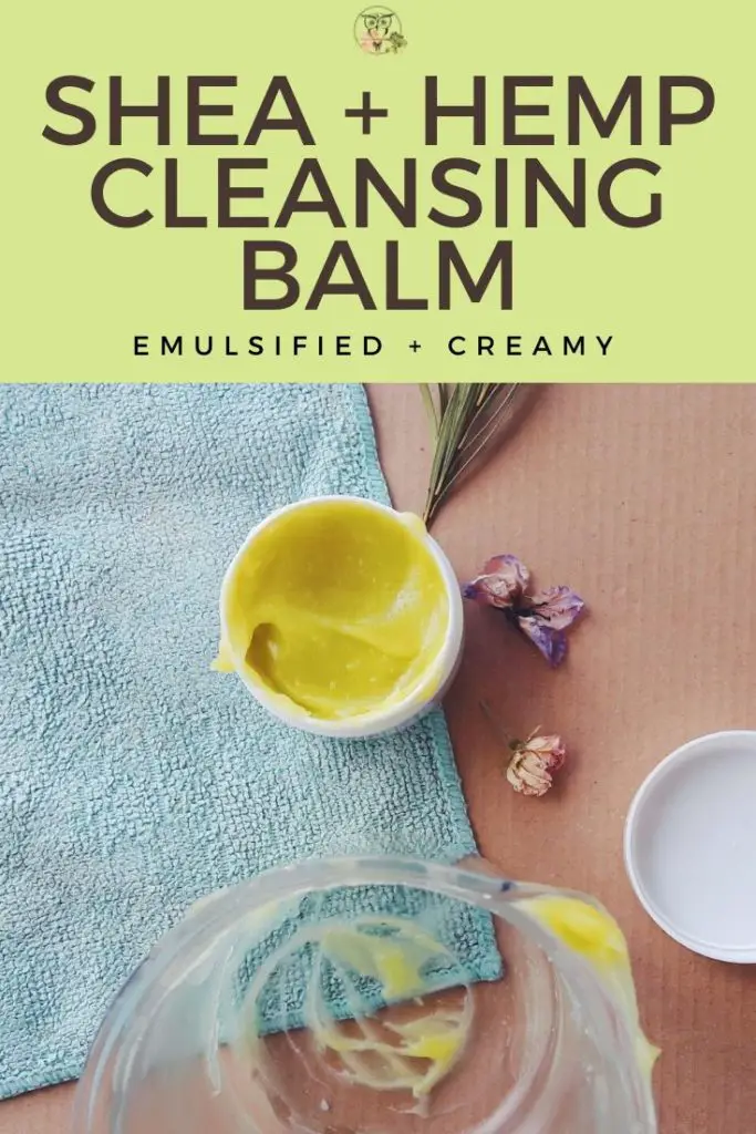 Hemp Emulsified Facial Cleansing Balm