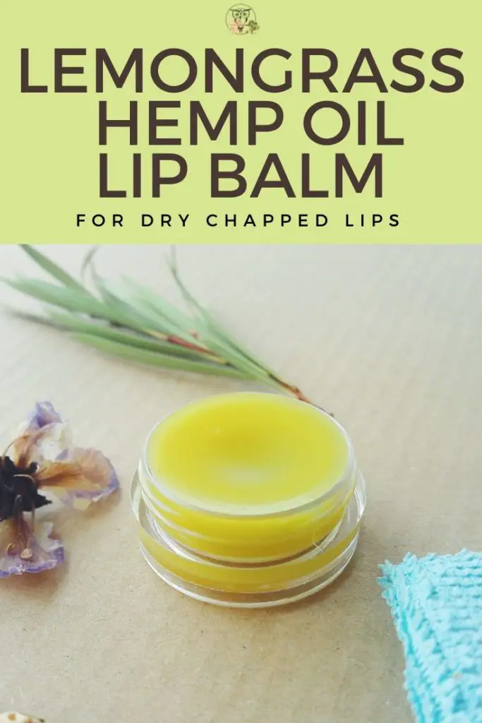 hemp oil lip balm recipe