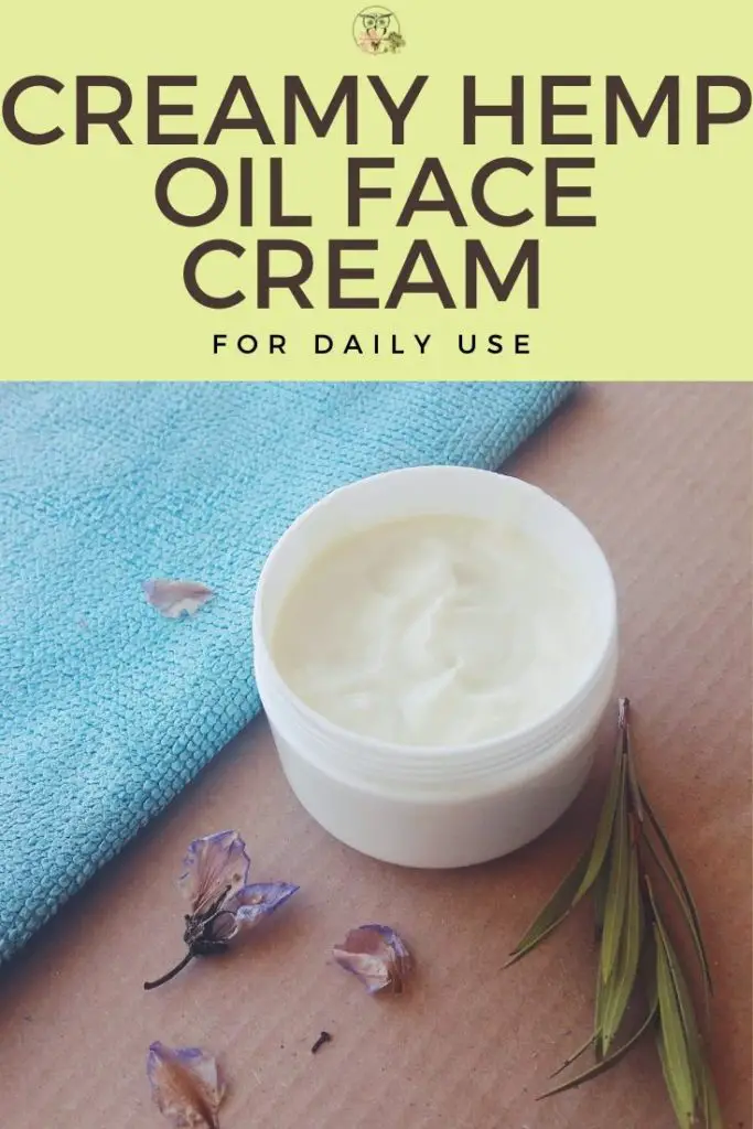 Lemongrass Facial Hemp Seed Oil Moisturizer Wild for Nature